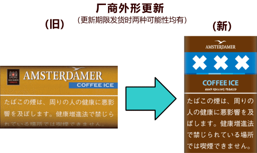 Amsterdamer Coffee Ice 25g - Amsterdamer 醇厚咖啡香，濃郁誘人、冰涼薄荷，清爽口感 25g HRT by BIGBOSS
