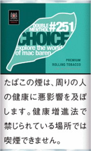 Choice Double Menthol 30g - Choice 冰涼薄荷，清爽口感、薄荷清涼，涼爽吸感 30g HRT by BIGBOSS